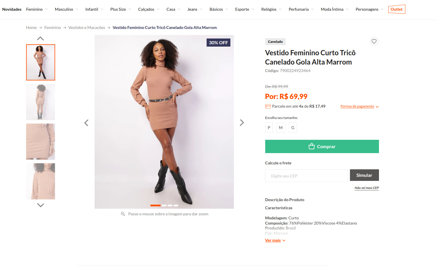 Antes da implementação